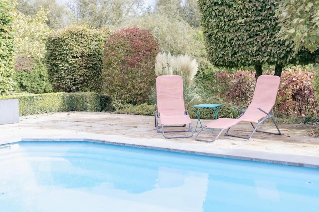 Au Bout De Mes Reves Bed and Breakfast Walcourt Εξωτερικό φωτογραφία